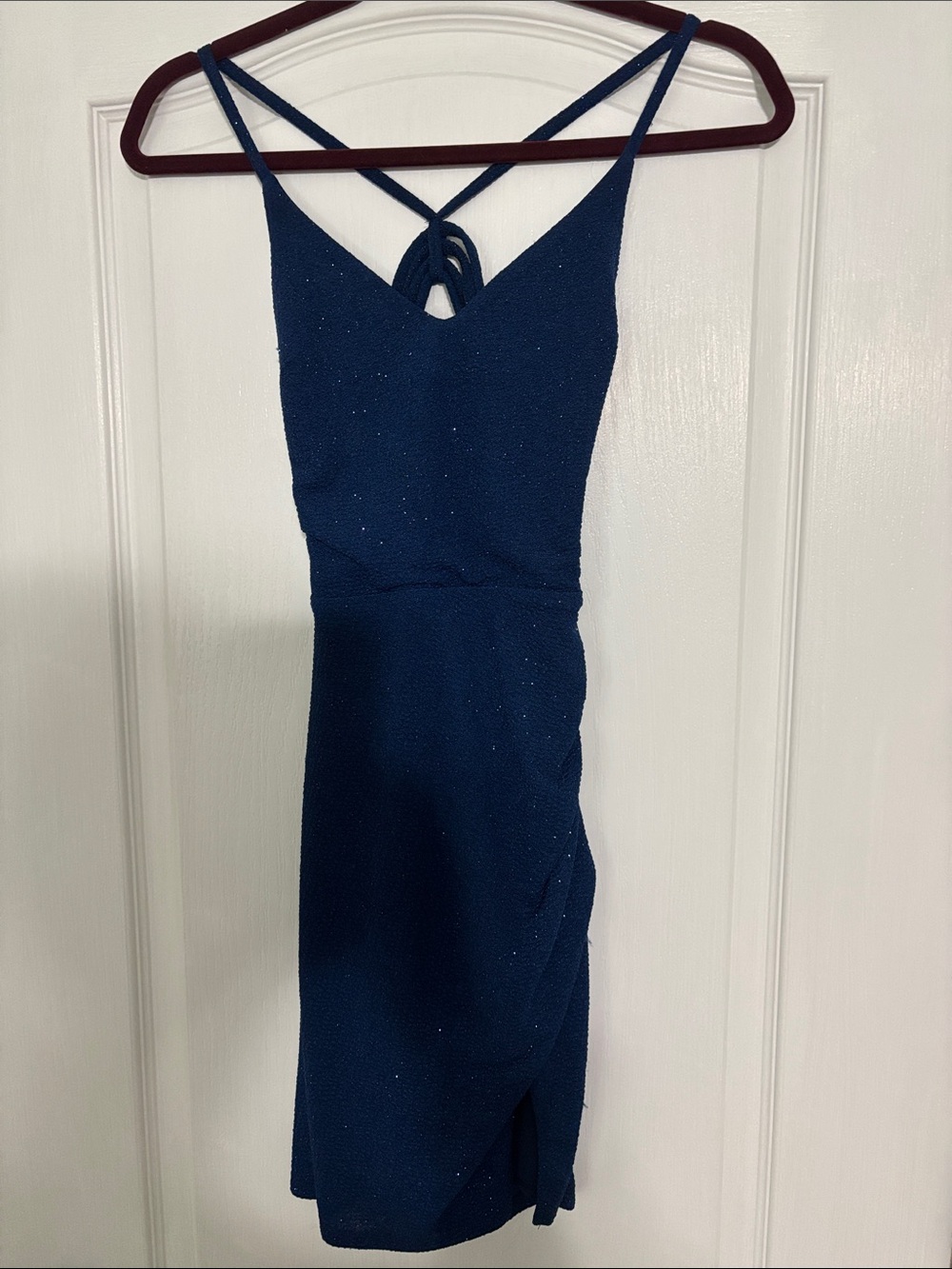 Midnight Doll Women’s Blue Homecoming Cocktail Party Dress